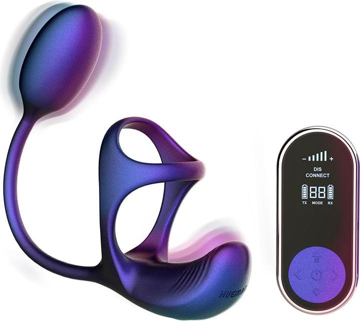 Immagine prodotto Hueman - Halo Orbit Anello fallico - Viola (4 cm)