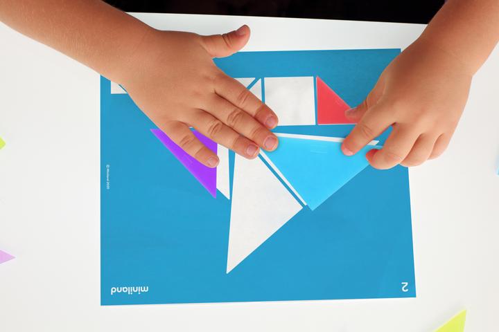 Produktbild Miniland Tangram (28 Teile)