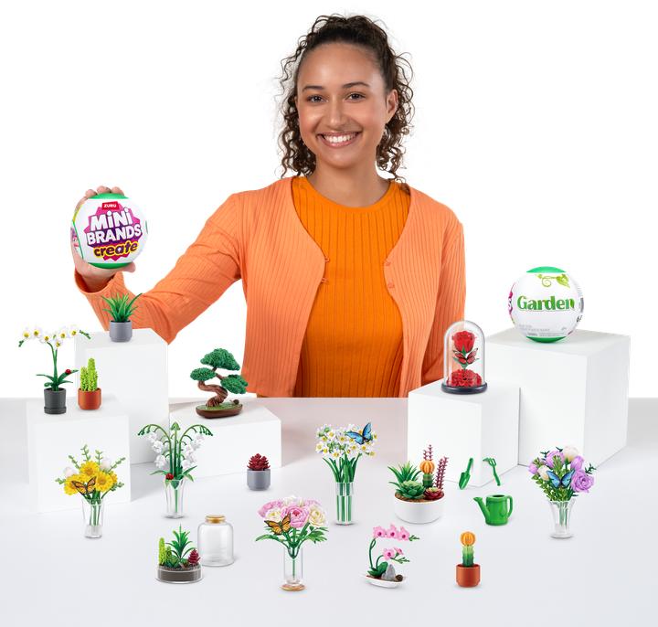 Actual product image Zuru Mini Brands - Create Garden - Series 1 - Surprise ball