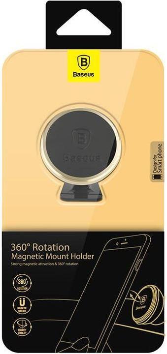 Image du produit Baseus Support magnétique pour téléphone (or)