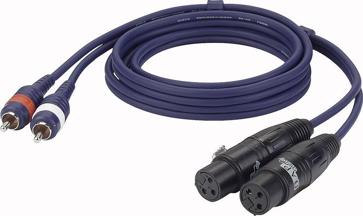 Actual product image DAP-Audio Fl25 (3 m, Cinch Cables)