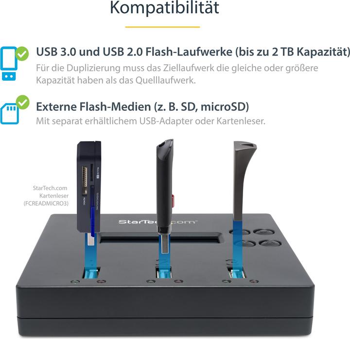Actual product image StarTech USB Flash Drive Duplicator (USB-A)