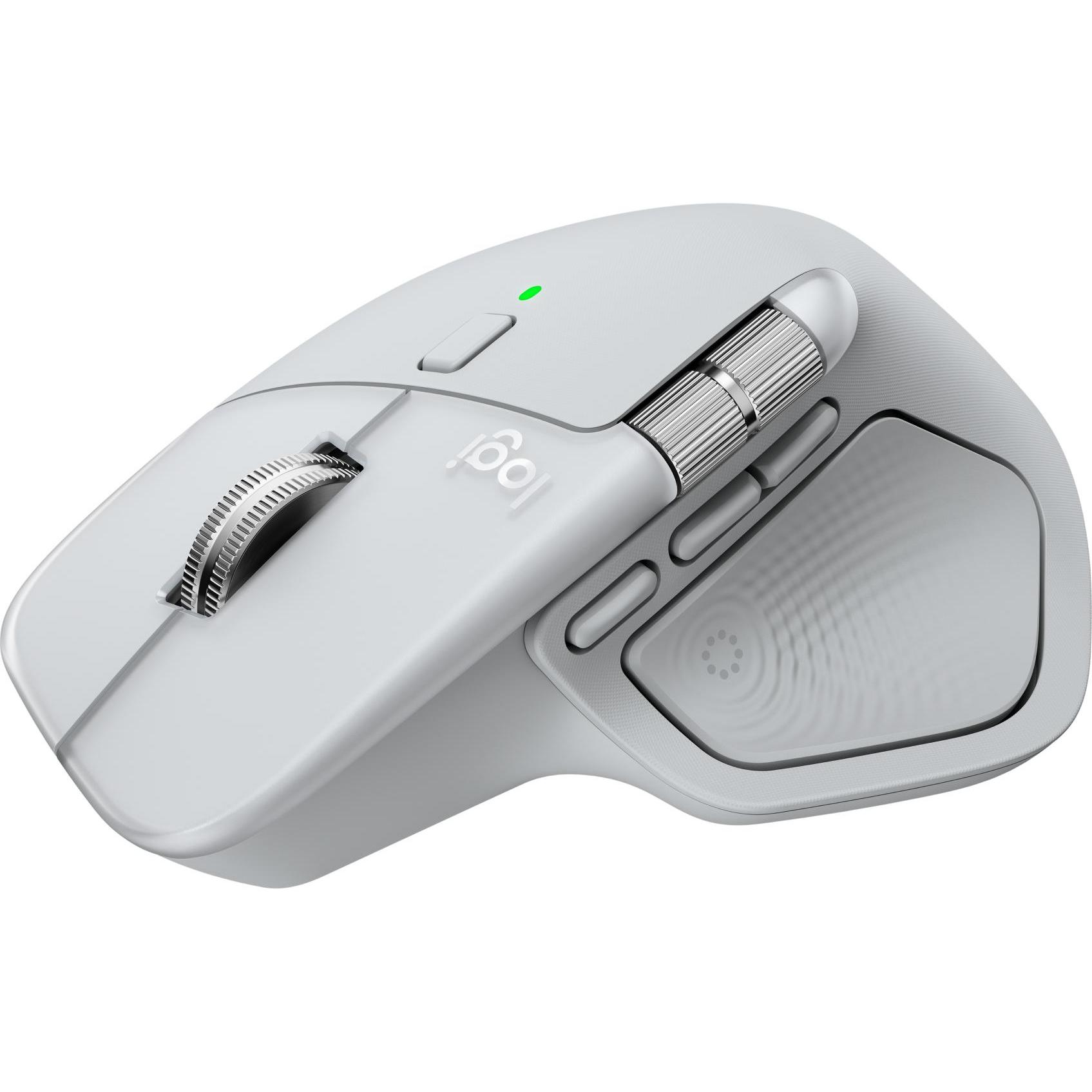 Logitech MX Master 4 per Mac (Senza fili), Mouse, Argento