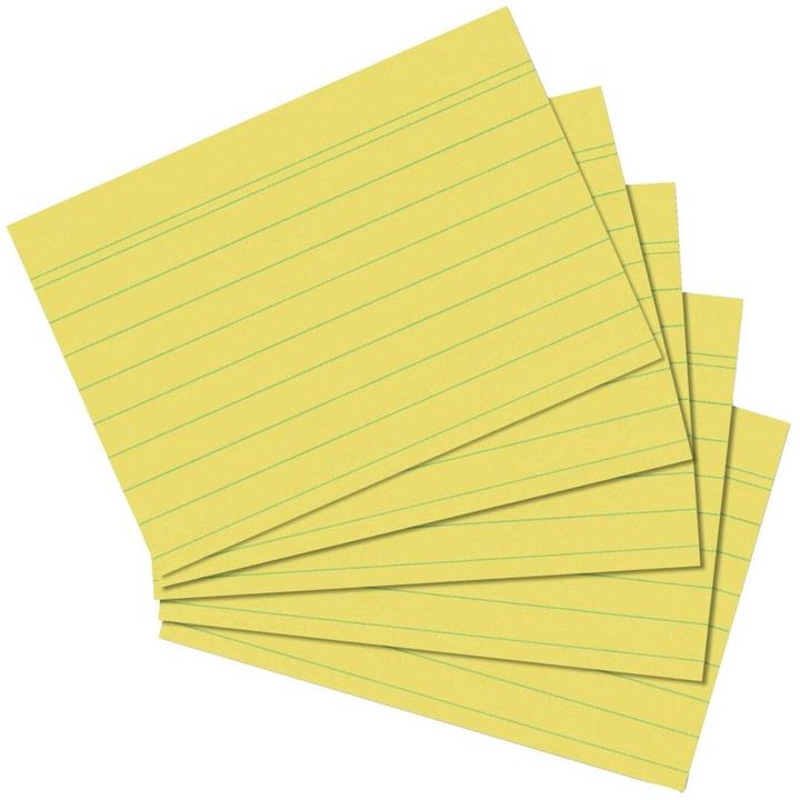Actual product image Herlitz Index cards (A6, 170 g/m², 100 x)