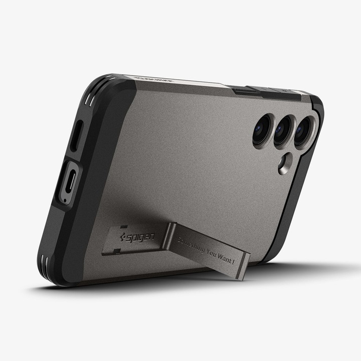 Produktbild Spigen Tough Armor + S926 szary/gunmetal ACS07333 (Samsung Galaxy S24+)