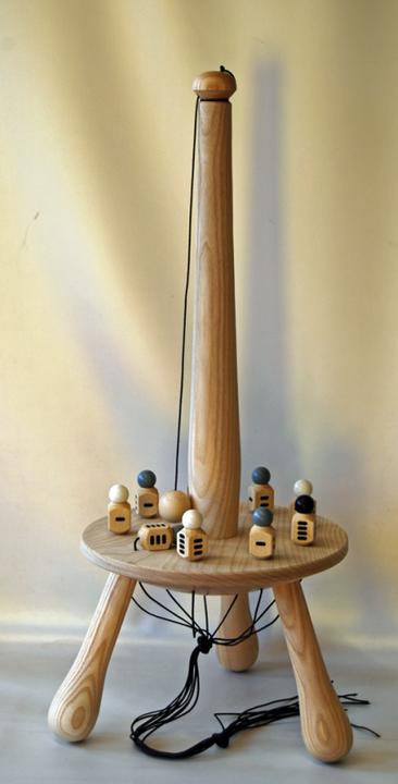 Actual product image Mader Dice cone game