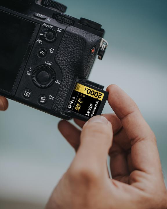 Produktbild Lexar Professional 2000x (64 GB, SDXC, U3, UHS-II)