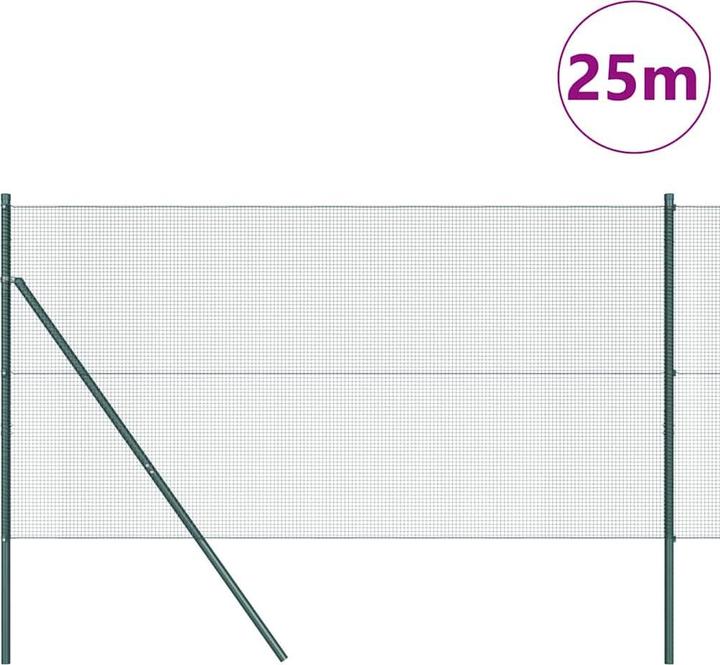 Actual product image vidaXL Fence post set