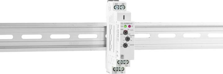 Produktbild Tru Components TC-GRW8-01 Temperaturregler NTC -15 bis 45 °C Relais 16 A (L x B