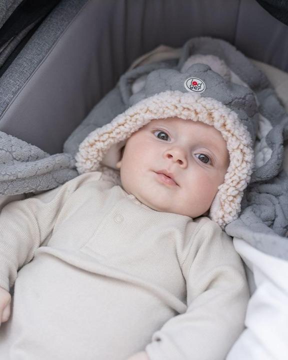 Produktbild Lodger Wintermütze Folklore Fleece Beige 3-6 Mt. (62/68)