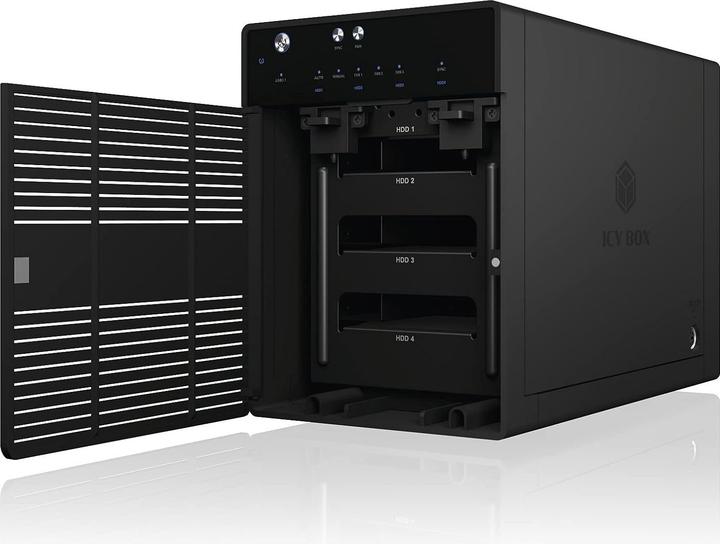 Immagine prodotto Icy Box Custodia per 4x HDD/SSD, IB-3740-C31 (2.5", 3.5")