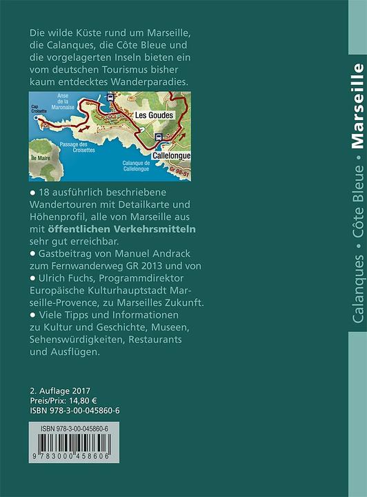 Produktbild Marseille, Calanques, Côte Bleue (Deutsch, Uli Frings, 2024)