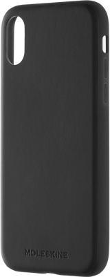 Actual product image Moleskine Hard Case Soft Touch black Iphone X (Apple iPhone X)