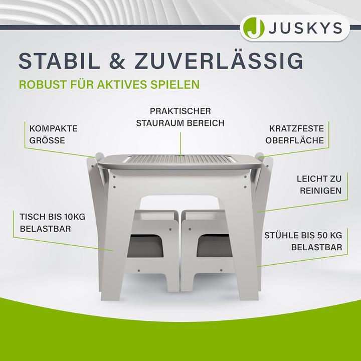 Immagine prodotto Juskys Kindersitzgruppe Milou (Dinette per bambini)