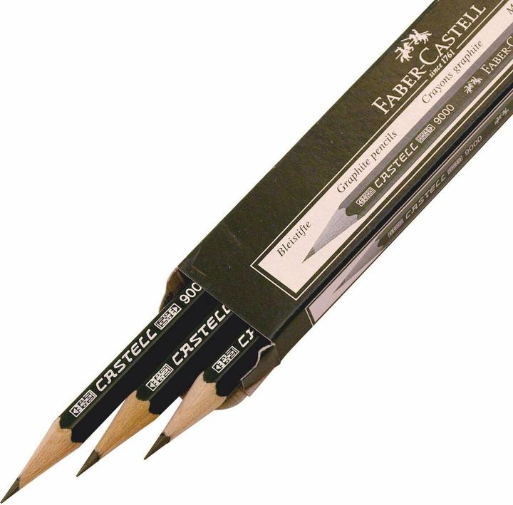 Actual product image Faber-Castell CASTELL 9000 PERFECT - Pencils (B, 1x)