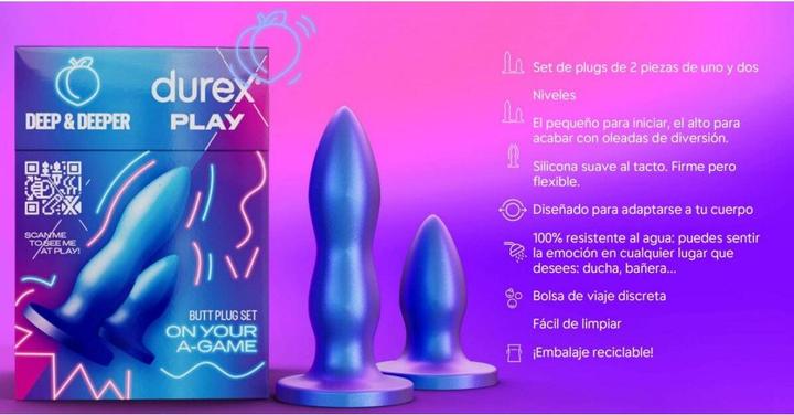 Immagine prodotto Durex Toy - Plug Anale Impostazione Deep & Deeper