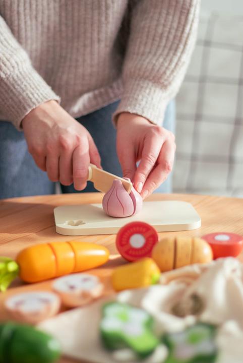 Produktbild UMU Holz Gemüse Schneidset