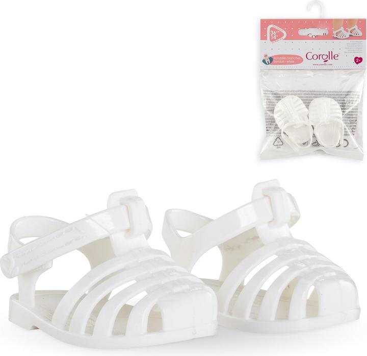 Produktbild Corolle Mon Grand Poupon Sandalen Weiss, 36 cm