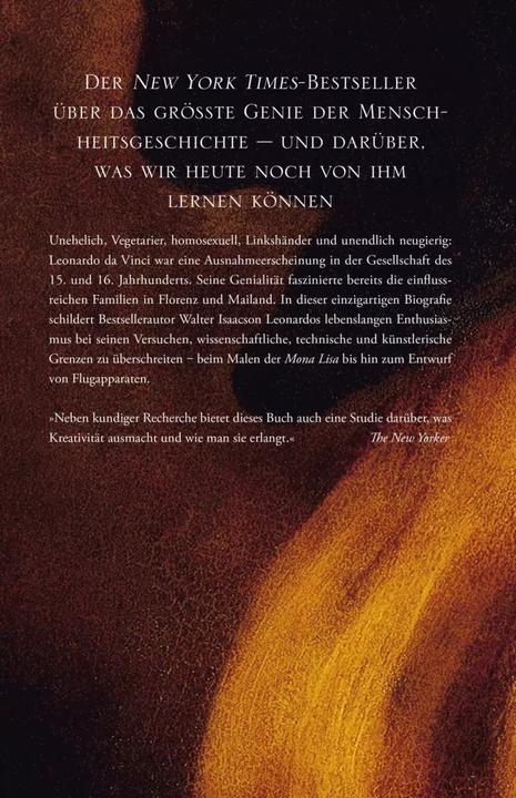 Produktbild Leonardo da Vinci (Deutsch, Walter Isaacson, 2018)