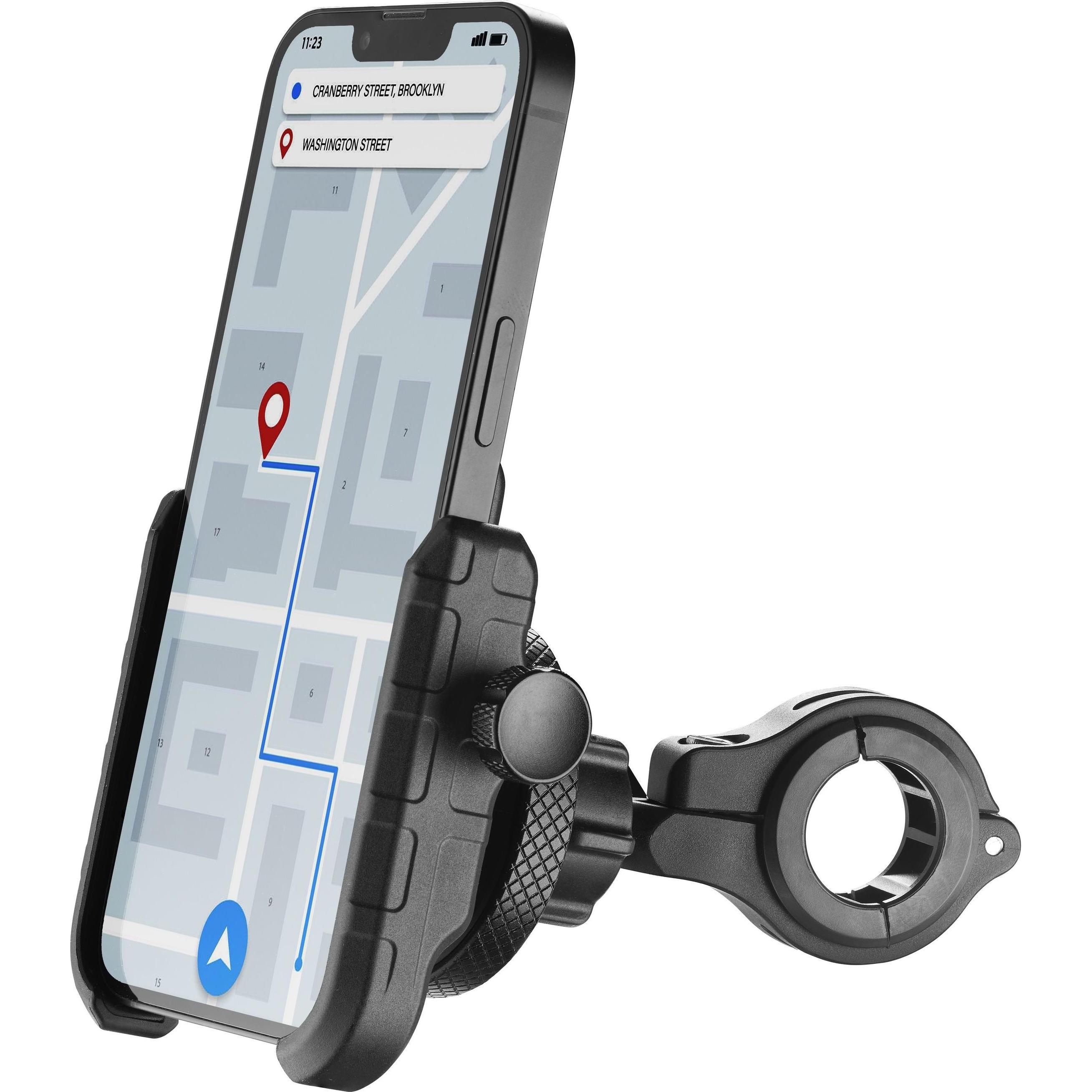 Newrban 60432 Metal Holder, Smartphone Halterung, Schwarz