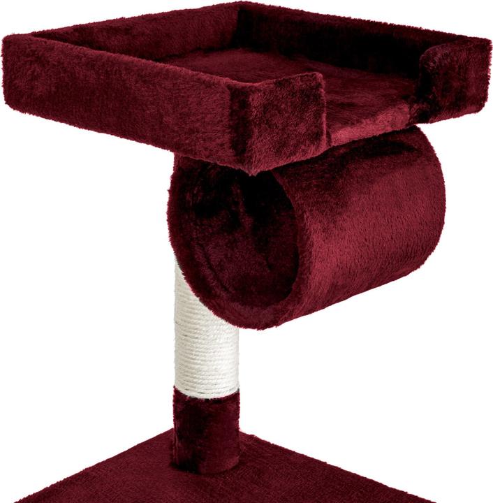 Immagine prodotto tectake Marcel (141 cm, Rosso vino)