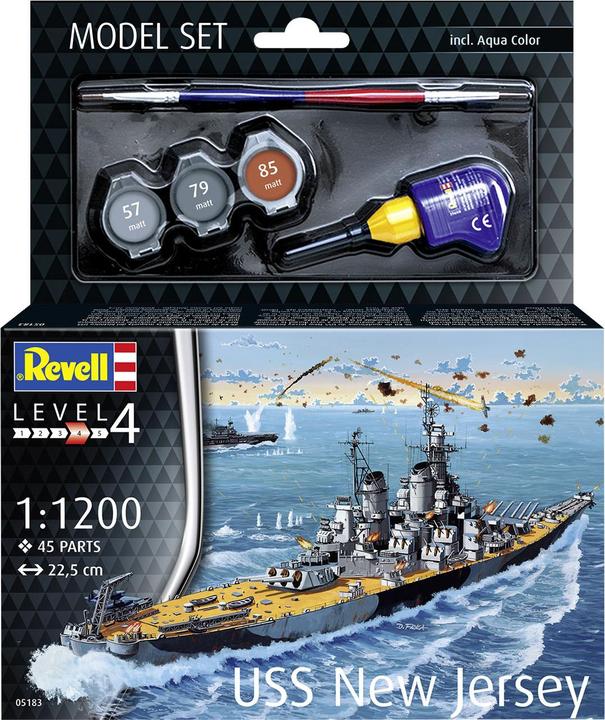 Produktbild Revell Model Set USS New Jersey