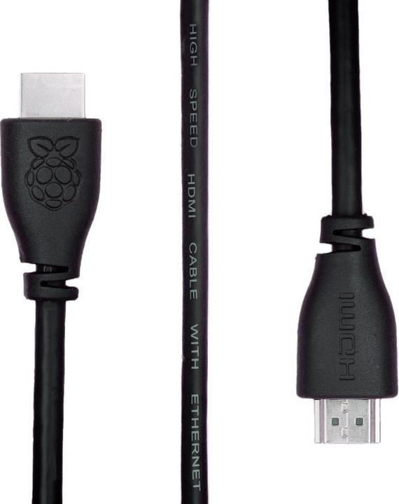 Immagine prodotto Raspberry Pi Cavo HDMI ufficiale 1m nero (1 m)