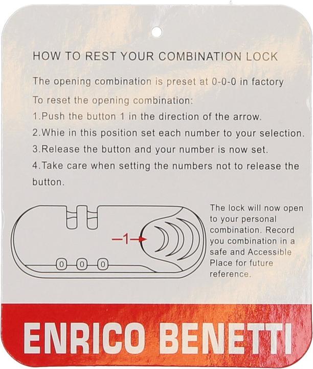 Actual product image Enrico Benetti Louisville Hand Luggage Trolley (37 l)