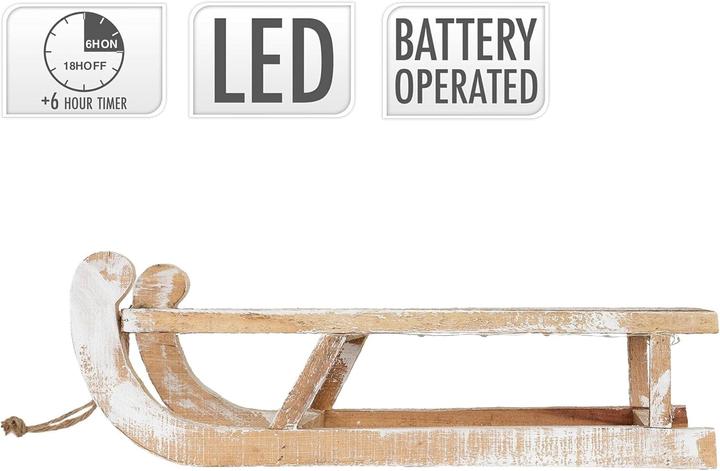 Produktbild ECD Germany Deko-Schlitten