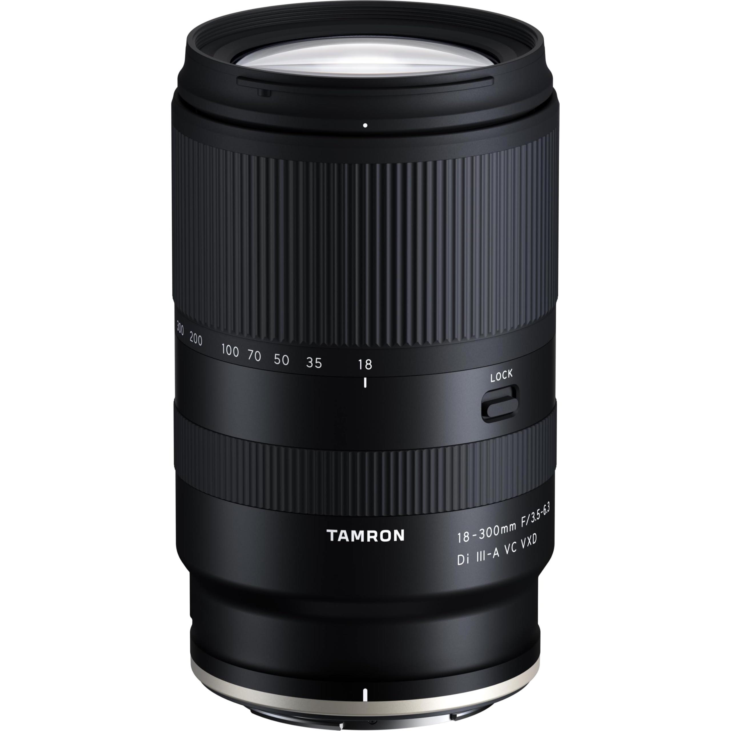 Tamron 18-300mm F/3.5-6.3 Di III-A VC VXD Nikon Z (Nikon Z, APS-C / DX), Objektiv, Schwarz
