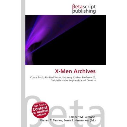 X-Men Archives, Fachbücher