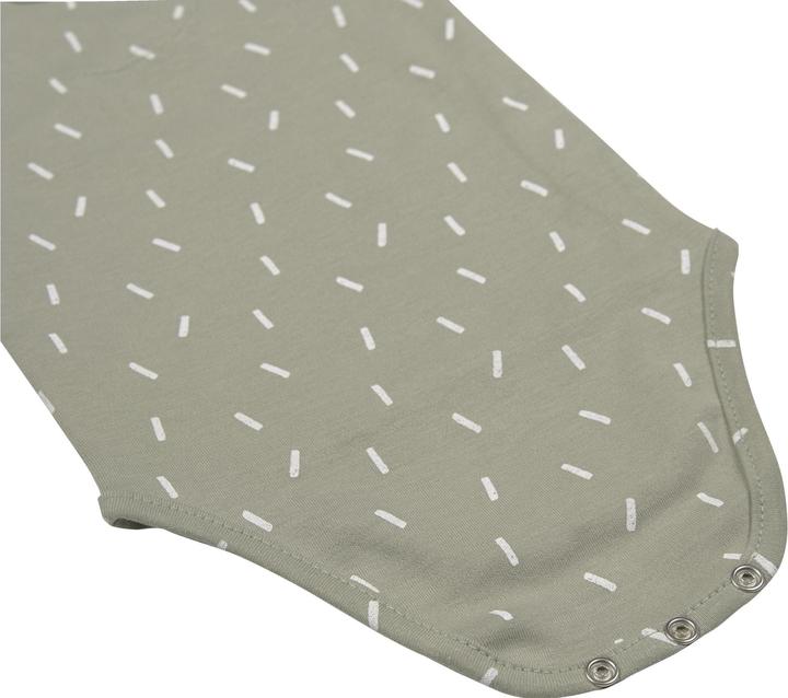 Produktbild Lässig Kurzarm-Body Speckles Olive Gr. 62/68 (62, 68)