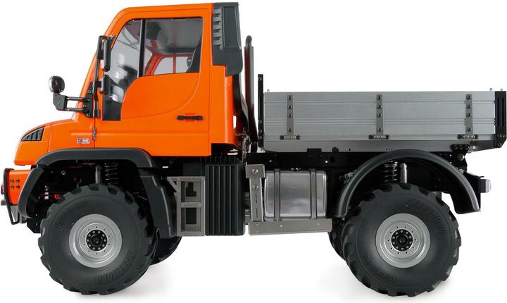 Immagine prodotto Amewi Mercedes-Benz Unimog, trasportatore di attrezzi 4WD (RTR pronto all'uso)
