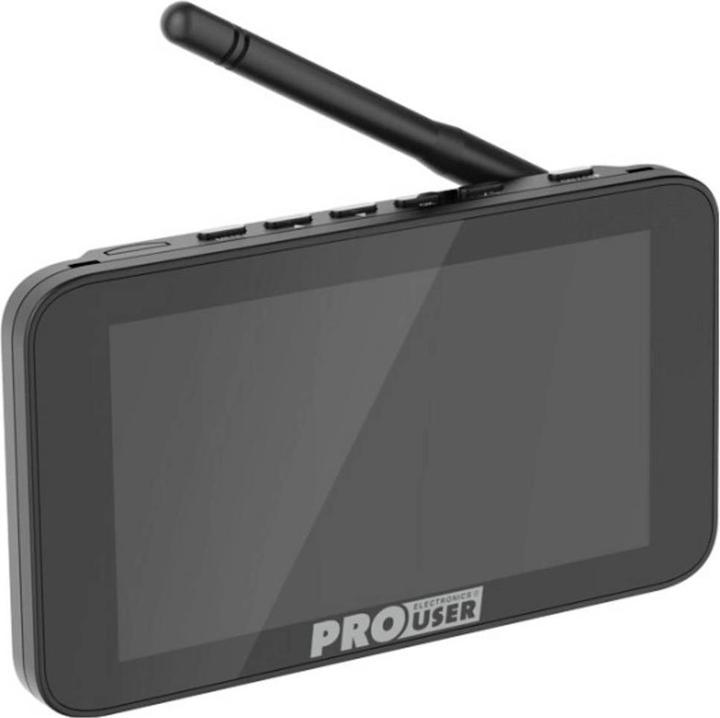 Actual product image ProUser DRC5040 Radio reversing video system IR auxiliary light, distance guidance lines Suction cup