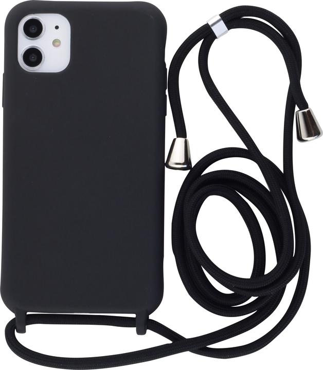 Produktbild PhoneLook Hülle Silikon Matte mit Seil (Apple iPhone 13)