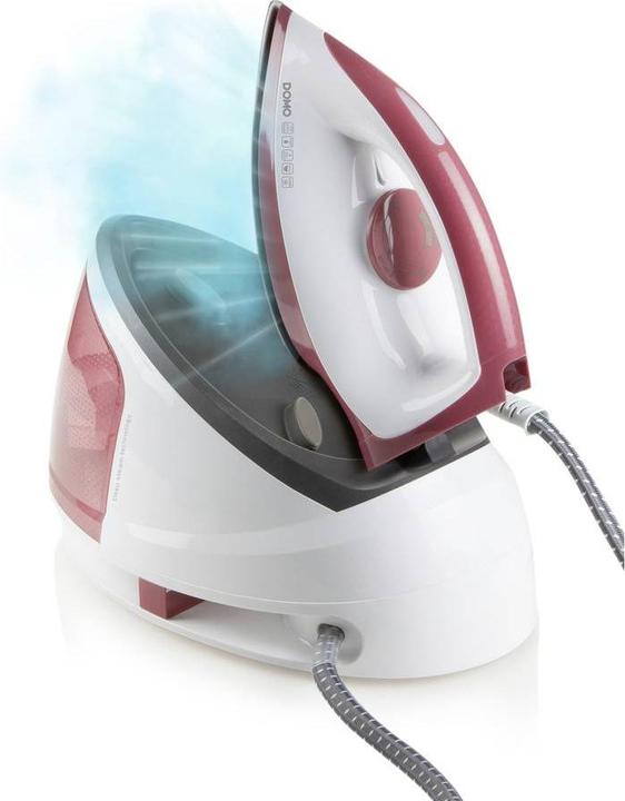 Productafbeelding Domo DO7114S Stoomstrijkstation 2200W Roze, Wit (2200 W, 120 g/min)