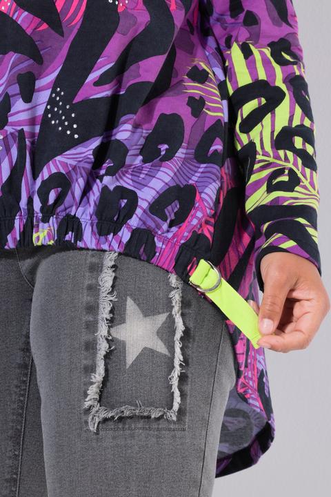 Produktbild Angel of Style Hoodie, Patchdruck, Ziernieten, Kapuze (44)