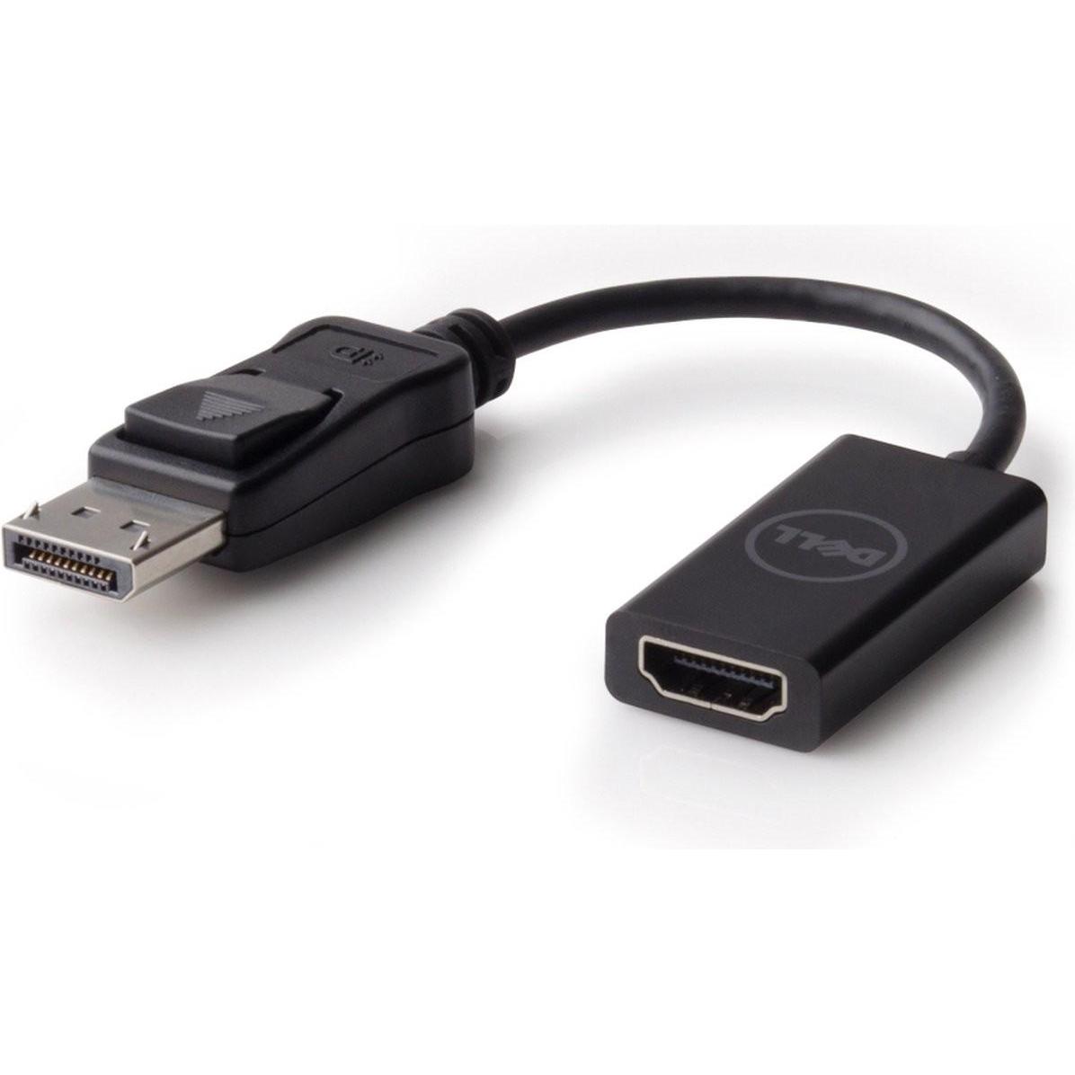 Dell Nero Adattatore Dp A (Hdmi, 5 Cm), Adattatore Dati + Video,