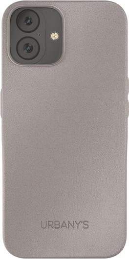 Produktbild Urbany's Magsafe Backcover aus veganem Leder Taupe (Apple iPhone 16 Plus)