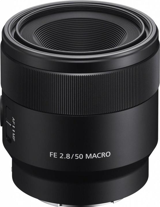 Sony FE 50mm f/2.8 Macro (Sony E, APS-C / DX, Plein format)