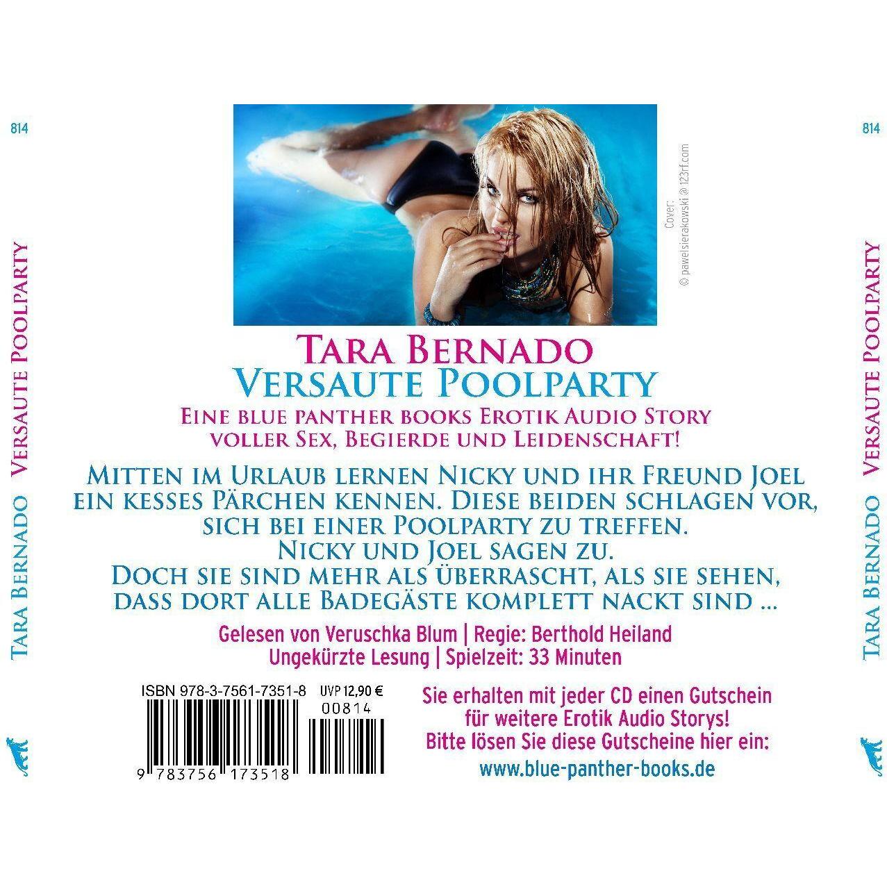 Thumbnail - Bernado:Versaute Poolparty Erotik Aud, Hörbücher von Tara Bernado