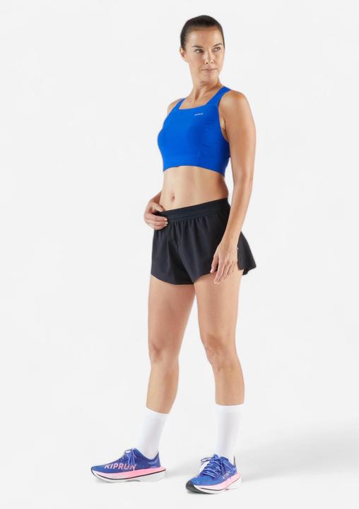 Image du produit Kiprun Crop top de Running léger Femme - Race crop 900 Light bleu Méline ROLLIN (M)