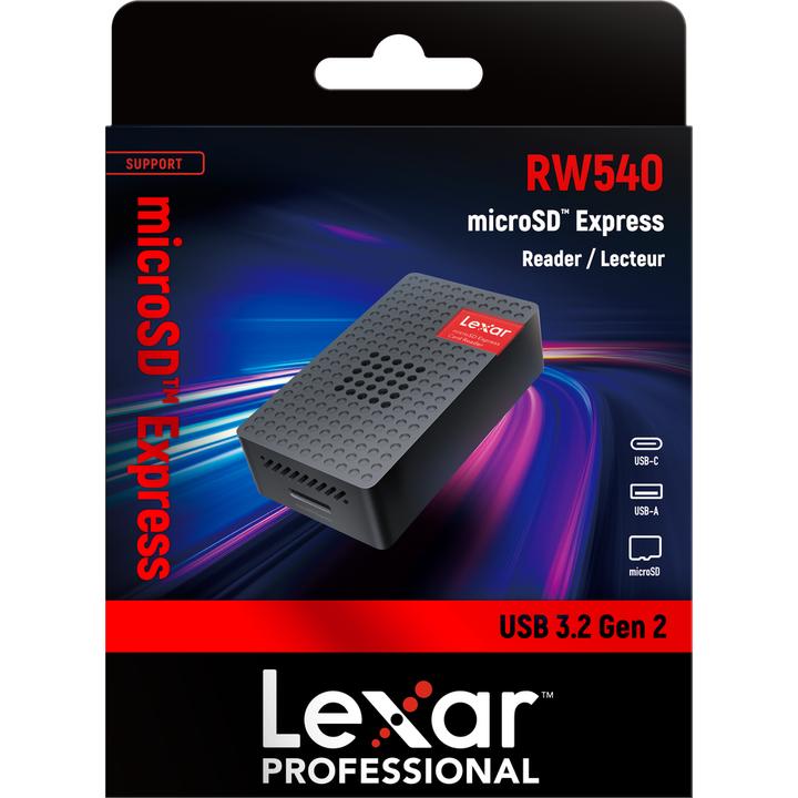 Actual product image Lexar microSD Express USB-C Reader (USB 3.2 Gen 2)