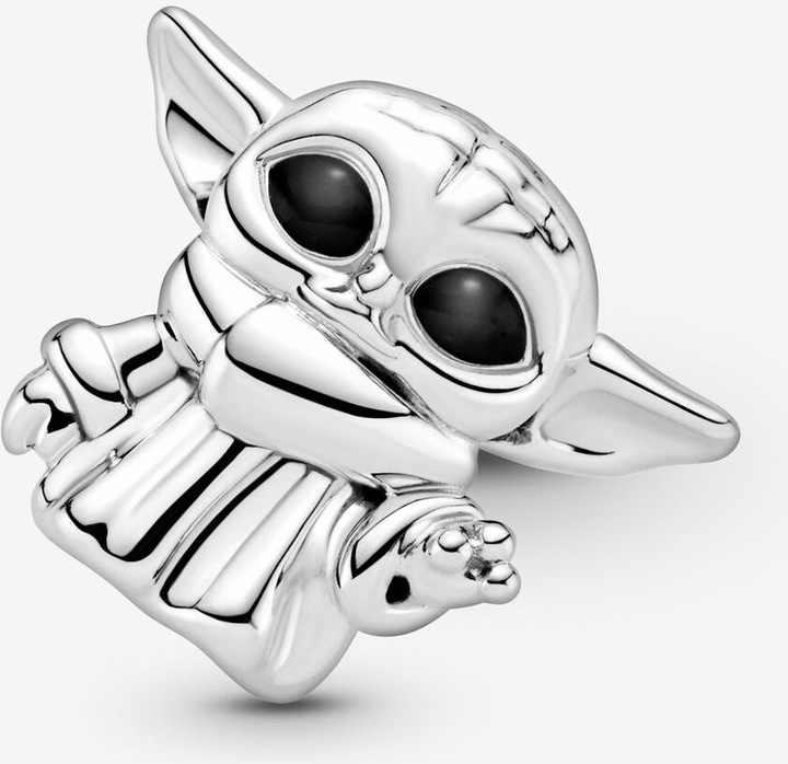 Actual product image Pandora Star Wars Baby Yoda (Silver 925, Enamel)