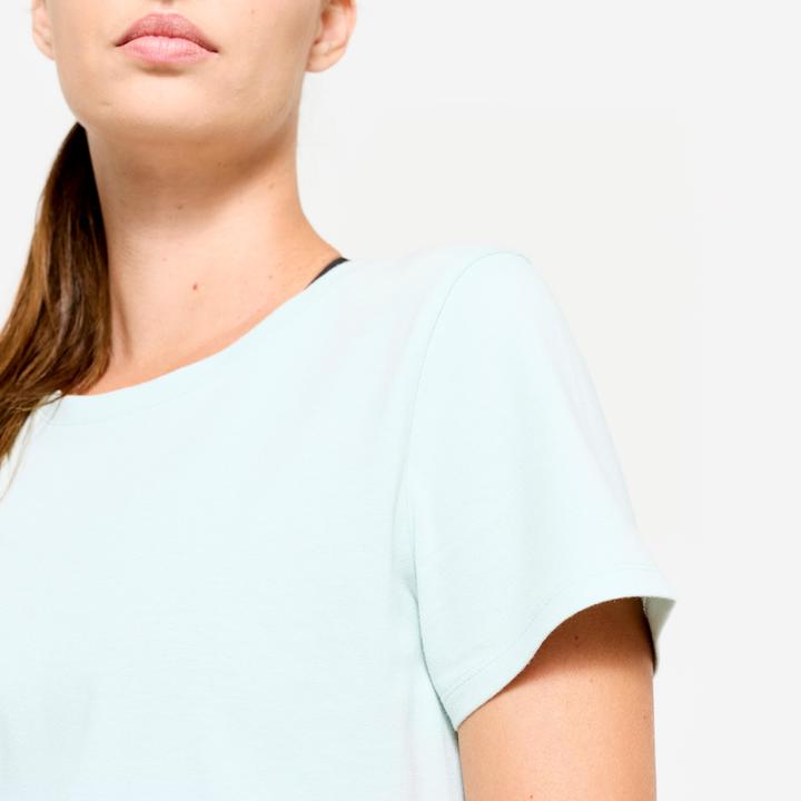 Produktbild Domyos T-Shirt Damen - hellgrün (S)