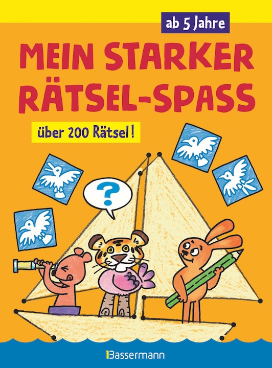 Produktbild Mein starker Rätsel-Spass. Über 200 Rätsel für Kinder ab 5 Jahren. Von Punkt zu Punkt, Bilderrätsel (Deutsch, Norbert Pautner, 2021)
