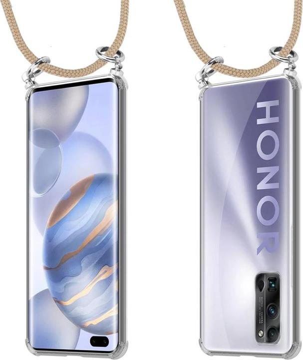 Produktbild Cadorabo TPU Handy Kette SILBER Cover