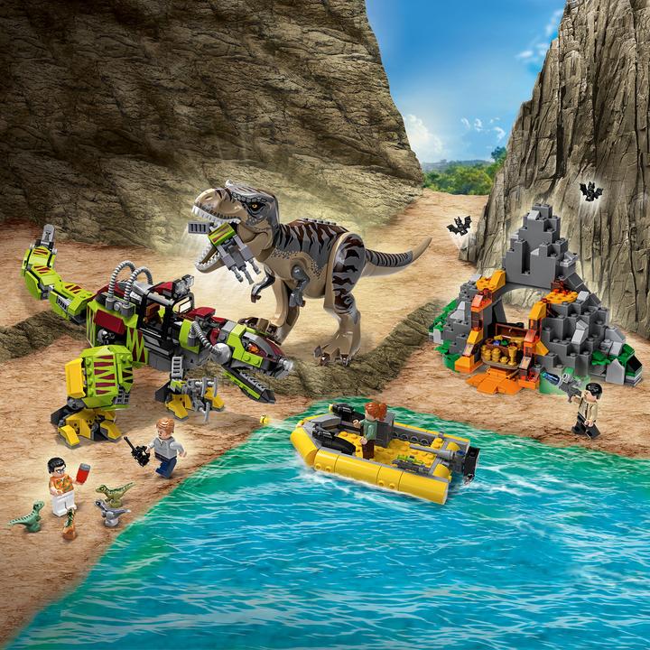 Image du produit LEGO T-Rex contre Dino-Mech (75938, LEGO Jurassic World)