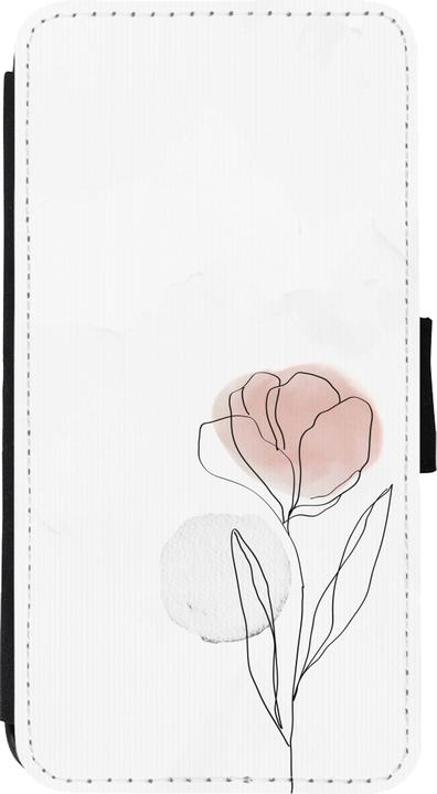 Immagine prodotto PhoneLook Cover Portafoglio nero Primavera 23 minimalista fiore (Apple iPhone XS Max)