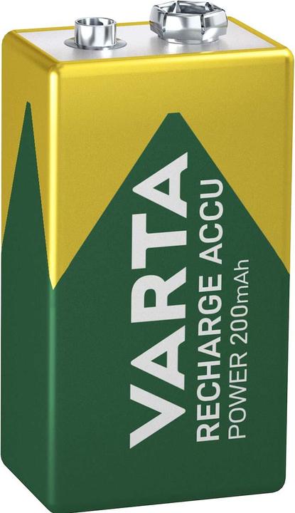 Produktbild Varta Recharge Accu Power (1 Stk., 9V Block, 200 mAh)